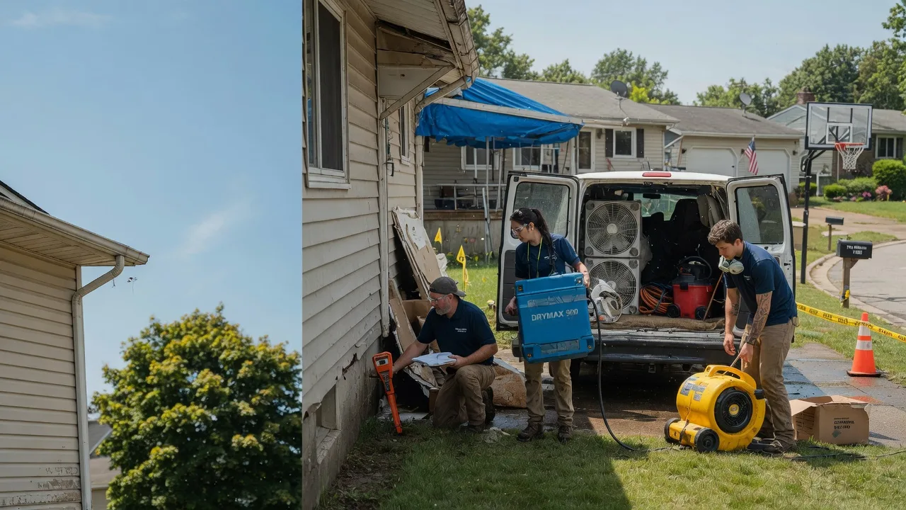 Ceiling Leak Cleanup in Lena, WI near me