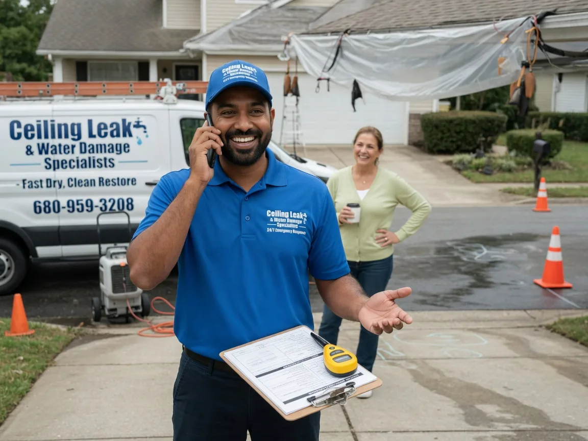 Ceiling Leak Cleanup Lena, WI FAQs